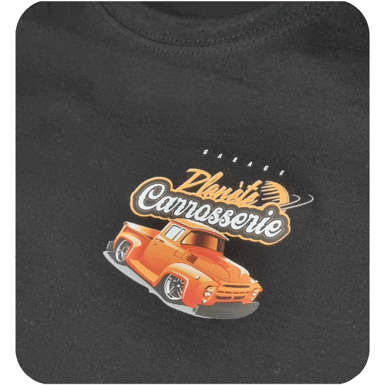 T-Shirt transfert DTF CreaStyl