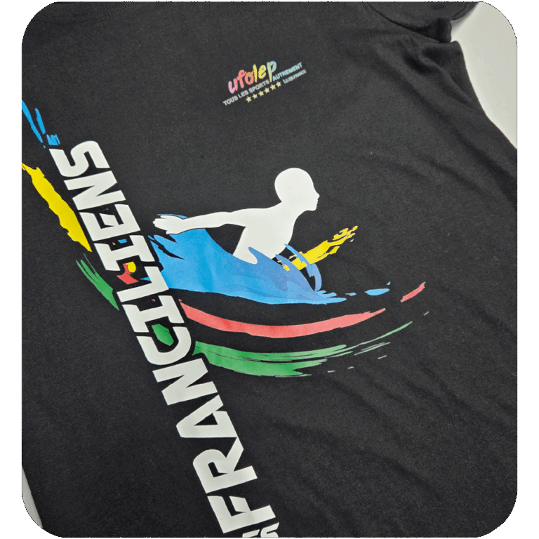 T-Shirt transfert DTF CreaStyl