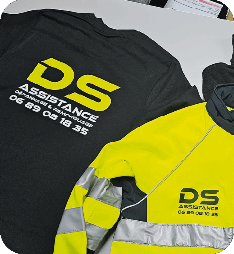 Vêtements Hautes visibilités Sérigraphiés CreaStyl