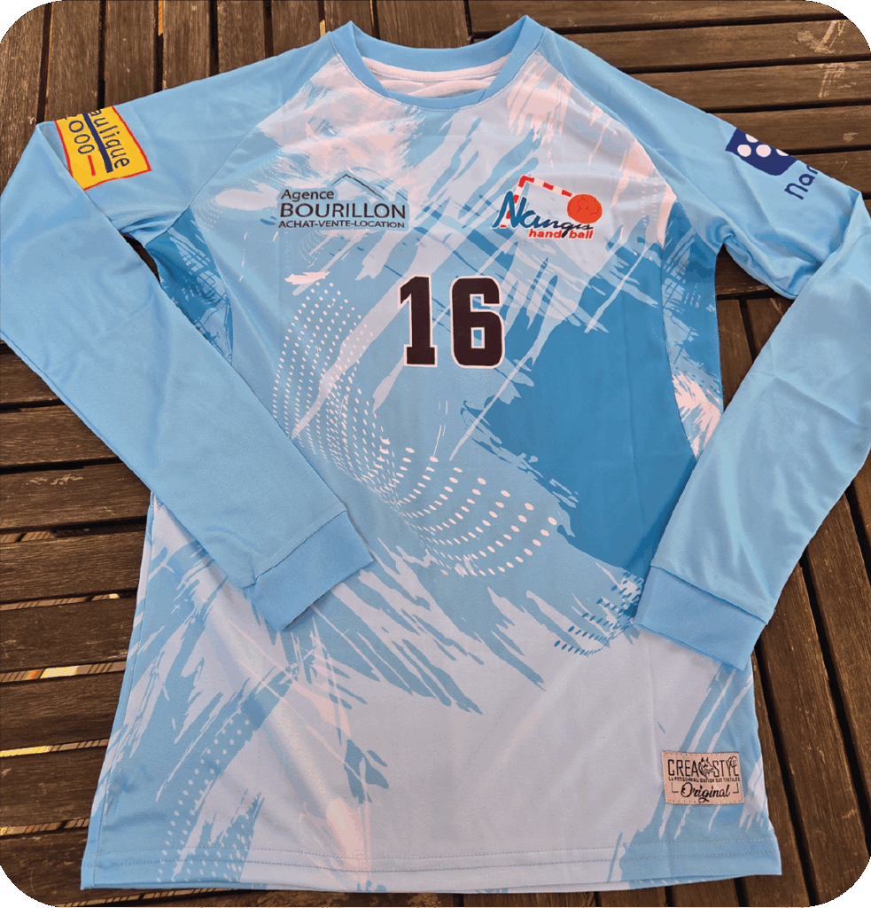 Maillot Personnalisé Handball par CréaStyl