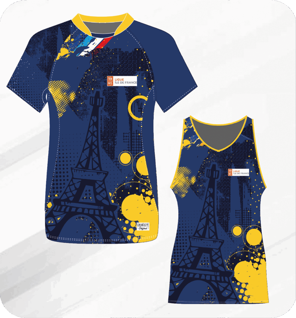 Maillot de Padel Personnalisé par CréaStyl