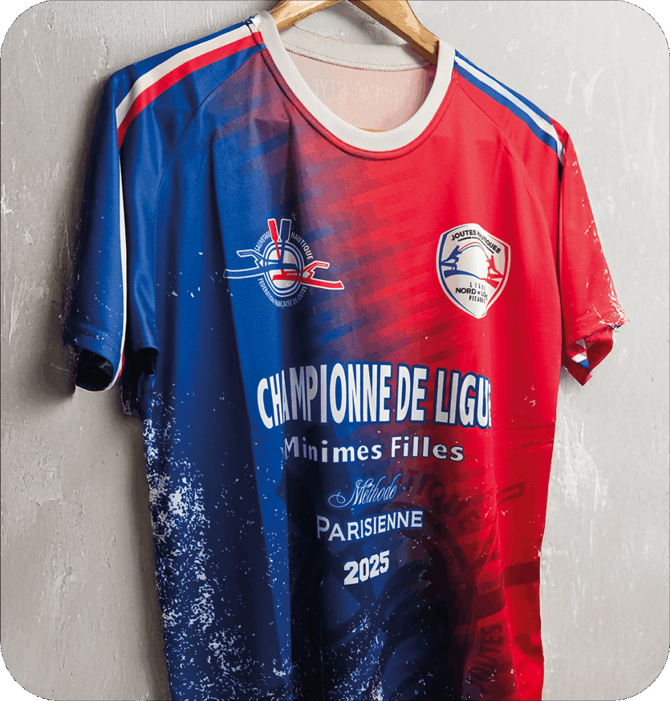 Maillot Joutes Nautiques Personnalisé CreaStyl