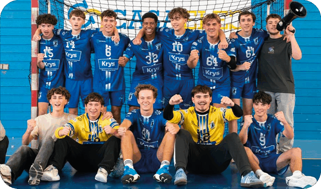 équipe de Handball avec tenue personnalisé CréaStyl