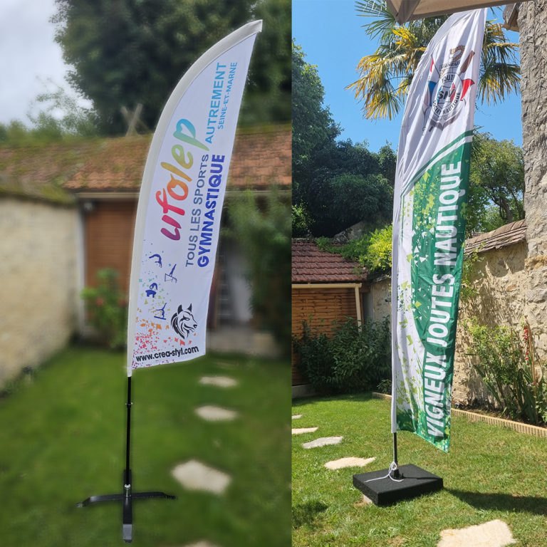 Oriflamme personnalisé par Créa-Styl