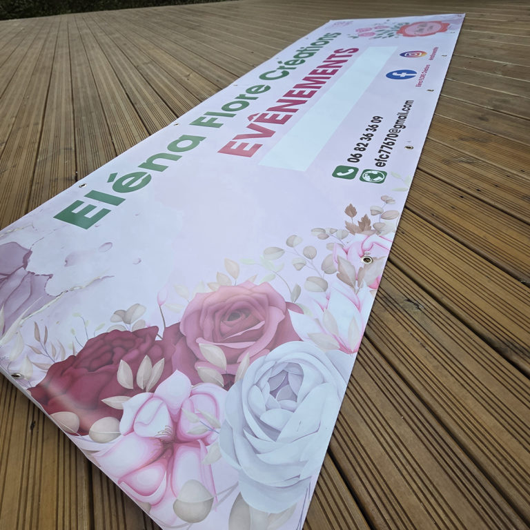 Banderole personnalisée par Créa-Styl