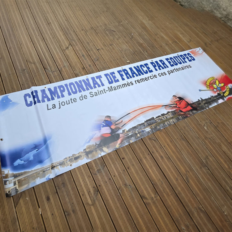 Banderole personnalisée par Créa-Styl