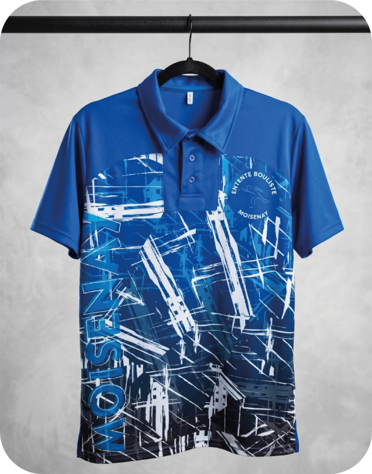 Polo semi sublimé